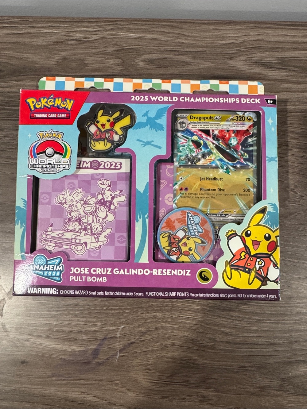 Pokemon 2025 World Championships Deck - Pink & Yellow